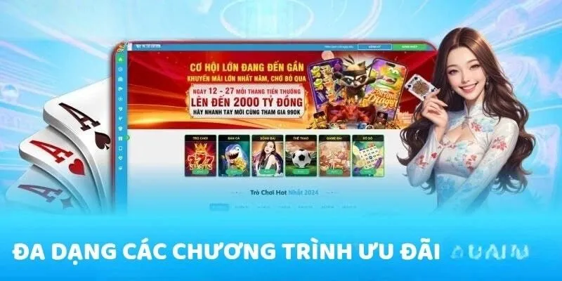 Điểm mặt một số chương trình thưởng mới nhất tại hệ thống